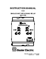 Basler BE1-79S Instruction Manual preview