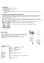 Предварительный просмотр 9 страницы BASPOL EFka105 Manual