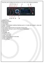 Предварительный просмотр 4 страницы Bass Face SD200.1 Instruction