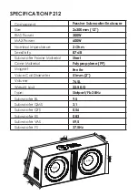 Preview for 5 page of Bass Habit Play P212 Quick Start Manual