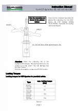 Предварительный просмотр 6 страницы Bass HST-SYNCHRO Instruction Manual