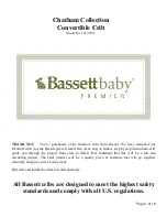 bassetbaby gratham collection 5417-0521 Assembly Instruction Manual предпросмотр