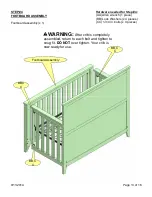 Предварительный просмотр 13 страницы Bassett 5525-0521 Assembly Instruction Manual