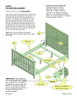 Предварительный просмотр 16 страницы Bassett 5525-0521 Assembly Instruction Manual