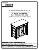 Preview for 1 page of Bassett BP-4207-942B Assembly Instructions Manual