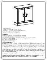 Предварительный просмотр 2 страницы Bassett INSPIRED ALMERIA Assembly Instructions