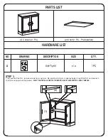 Предварительный просмотр 3 страницы Bassett INSPIRED ALMERIA Assembly Instructions