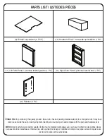 Предварительный просмотр 4 страницы Bassett INSPIRED BP-4202-942B Assembly Instructions Manual