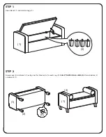 Предварительный просмотр 4 страницы Bassett INSPIRED CORDOBA BP-CBOT48 Assembly Instructions