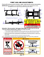 Preview for 18 page of Basta Boatlifts Over-Center 18k59 Manual