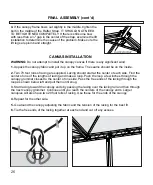 Preview for 26 page of Basta Boatlifts Solo 26 Owner'S Manual