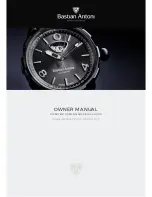 Bastian Antoni BA01 BLACK HOUR Owner'S Manual preview