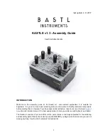 Bastl Instruments KASTLE v1.3 Assembly Manual preview