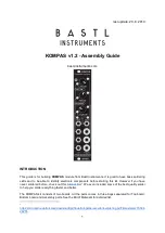 Bastl Instruments KOMPAS Assembly Manual preview