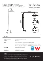 Предварительный просмотр 1 страницы Bastow Tribata. Georgian G5313 Manual