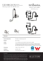 Bastow Tribata GEORGIAN G5323 Manual preview