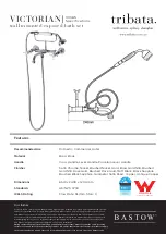 Bastow Victorian V3365 Quick Start Manual preview