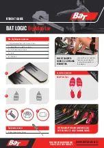 Preview for 1 page of BAT LOGIC ErgAdaptor Fitment Manual