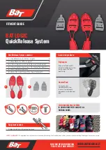 BAT LOGIC QuickRelease System Fitment Manual предпросмотр