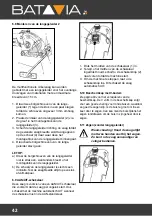 Предварительный просмотр 42 страницы Batavia 7050560 Translation Of The Original Instructions