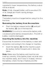 Preview for 8 page of Batavia 7064221 Operating Instructions Manual