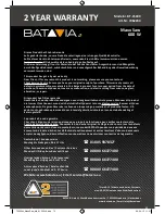 Предварительный просмотр 77 страницы Batavia BT-CS009 Operating Instructions Manual