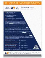 Preview for 6 page of Batavia JBJ-XG01-3,6V Instruction Manual