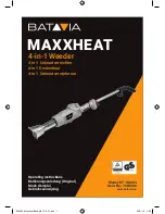 Batavia MAXXHEAT BT-HG004 Operating Instructions Manual предпросмотр