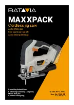 Batavia MAXXPACK 7062513 Operating Instructions Manual preview