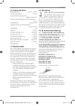 Предварительный просмотр 15 страницы Batavia ?MAXXTOOLS BT-FS002 Operating Instructions Manual