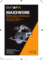 Предварительный просмотр 1 страницы Batavia MAXXWORK BT-PS007 Operating Instructions Manual