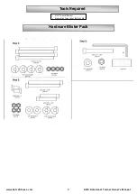 Предварительный просмотр 3 страницы Batca AXIS Rotational Trainer Owner'S Manual