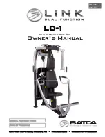 Предварительный просмотр 1 страницы Batca LINK LD-1 Owner'S Manual