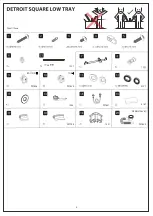 Preview for 5 page of BATH DELUXE DETROIT SQUARE LOW TRAY Installation Manual