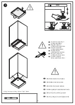 Preview for 12 page of BATH DELUXE DETROIT SQUARE LOW TRAY Installation Manual