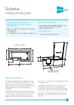 Preview for 1 page of Bathe Easy Solarna Installation Manual