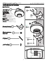 Предварительный просмотр 6 страницы Bathology Atmospheric 310 Installation And Operation Manual