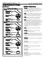 Preview for 9 page of Bathology Atmospheric 320 Installation And Operation Manual