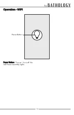 Предварительный просмотр 13 страницы Bathology Spectrum 620-W Installation And Operation Manual