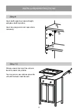 Предварительный просмотр 8 страницы BATHROOMS.COM SALISBURY 600MM FLOORSTANDING VANITY UNIT Installation Manual