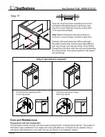 Preview for 10 page of bathstore 41405010750 Assembly Instructions Manual