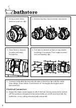 Предварительный просмотр 4 страницы bathstore 41800041570 Fixing Instructions