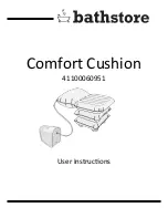 bathstore Comfort Cushion User Instructions preview