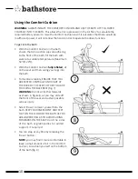 Предварительный просмотр 10 страницы bathstore Comfort Cushion User Instructions