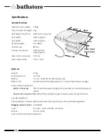 Предварительный просмотр 16 страницы bathstore Comfort Cushion User Instructions