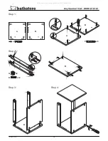 Предварительный просмотр 3 страницы bathstore Mino 500 Assembly Instructions Manual