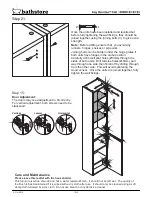 Preview for 12 page of bathstore MyPlan 400 Tall Unit Assembly Instructions Manual