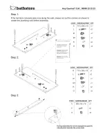 Предварительный просмотр 3 страницы bathstore myplan 600 Assembly Instructions Manual