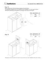 Предварительный просмотр 9 страницы bathstore myplan 600 Assembly Instructions Manual