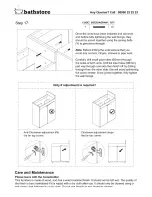 Предварительный просмотр 10 страницы bathstore myplan 600 Assembly Instructions Manual